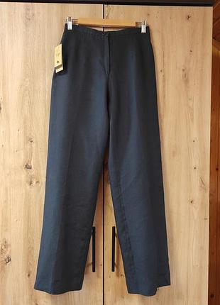 Брюки женские лен wide leg новые премиального ирландского бренда magee 1866, оригинал!!!