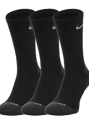Шкарпетки nike u nk ed max cush crew 3pr 144 sx5547-010