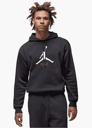 Толстовка nike m j ess flc baseline hoodie fd7545-010 l