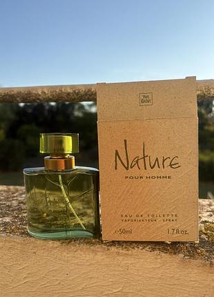 Вінтаж yves rocher nature pour homme 50 мл (ів роше натюр) оригінал, з коробкою