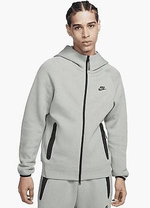 Кофта nike tech fleece full-zip windrunner fb7921-330 (оригінал) fb7921-330