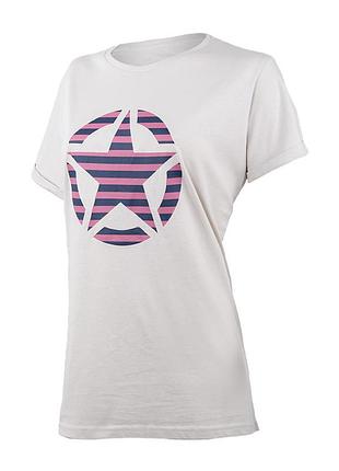 Футболка jeep t-shirt oversize star striped print turn o102613-j863