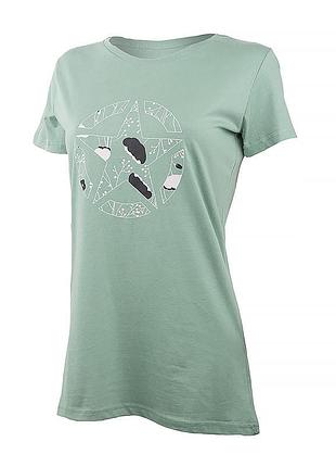 Футболка jeep t-shirt star botanical print j22w o102614-e854 s