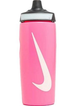 Бутылка nike refuel bottle grip 18 oz розовый уни 532 мл n.100.9955.645.18