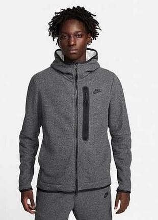 Толстовка nike m tch flc fz winter hd dq4801-010