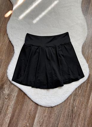 Черная юбка shein