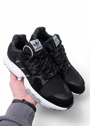 🔥мужские кроссовки adidas zx torsion черные