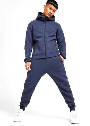 Толстовка nike m nk tch flc fz wr hoodie fb7921-473 m