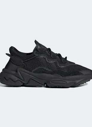 Adidas | 36р 23см ozweego оригинальные женские кроссовки черные сетка