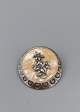 Вінтажний затискач для хустки або сукні в стилі 1950-70х років.