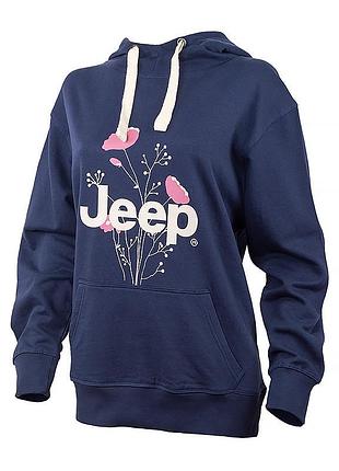 Худи jeep hooded oversize sweatshirt botanical print o102606-a184 s