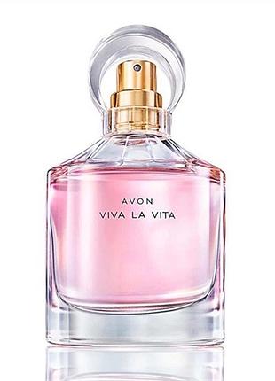 Парфумована вода avon viva la vita для жінок 50 ml