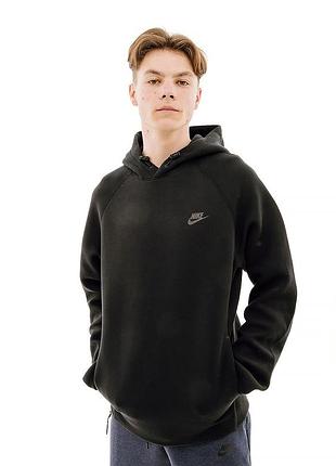 Толстовка nike m nk tch flc po hoodie fb8016-010