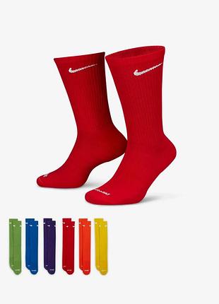 Шкарпетки nike u nk ed pls csh crw 6pr - 132 sx6897-903 46-50