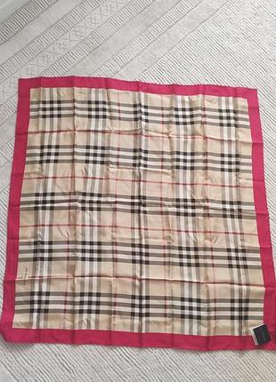 Шовкова хустка burberry