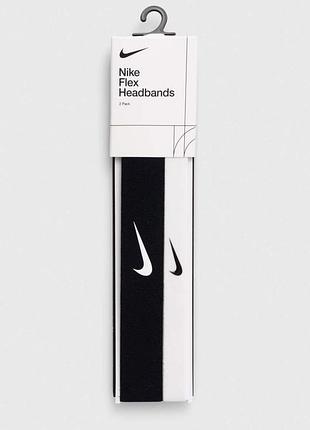 Пов'язка nike nike flex headband 2pk n.100.9191.036.os