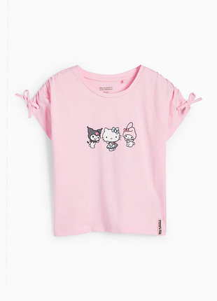 🎀 розовая футболка hello kitty &amp; friends от c&amp;a 🎀