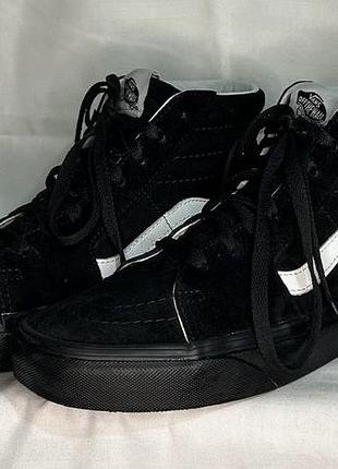 Високі кеди vans ( унісекс)  чорного кольору