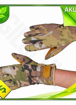 Ve зимние варежки kiborg softshell new version мультикам для активного отдыха ветрозащитные водоотталк n6w_ver