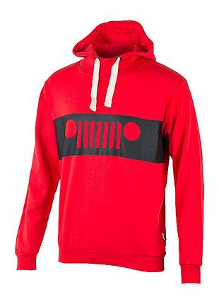 Кофта jeep hooded sweatshirt grille print o102565-r699 xl