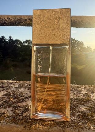 Рідкісний вінтаж calvin klein truth eau de parfum ~30 мл з 50 мл оригінал