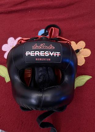 Шлем с бампером peresvit momentum black metalic orange