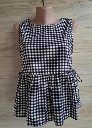 Блуза asos коттон хлопок s-m
