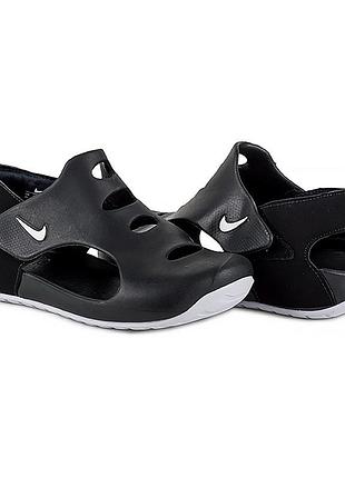 Шлепанцы nike sunray protect 3 (ps) dh9462-001