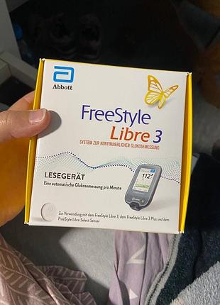 Рідер (сканер) зчитувач глюкози з датчика/ freestyle libre 3 reader/scanner