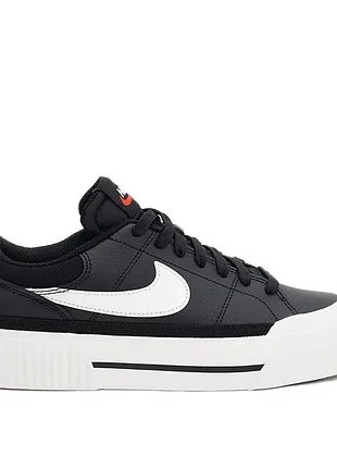 Кроссовки женские nike wmns nike court legacy lift черные dm7590-001