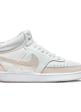 Кроссовки женские nike wmns nike court vision mid белые cd5436-106