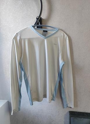 Кофта nike dri fit біло - голуба м жіноча