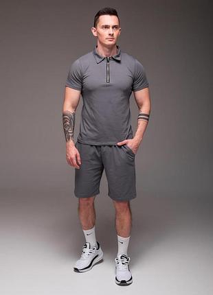 Костюм grey мужская футболка + шорты