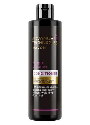 Бальзам-кондиціонер для волосся avon «мега об'єм» 250 мл