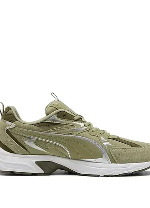 Кроссовки женские puma milenio tech sd оливковые