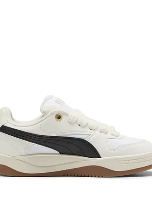 Кроссовки женские puma park luna молочные