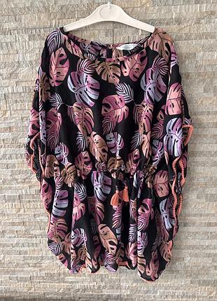 Пляжна туніка 🏖️ парео накидка на купальник 🌴primark 12-13 років, 158 см