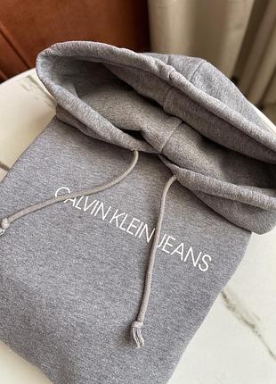 Calvin klein худі сіре кофта