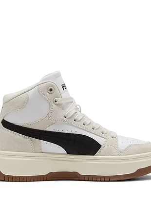 Кроссовки женские puma rebound femme mid sd молочные