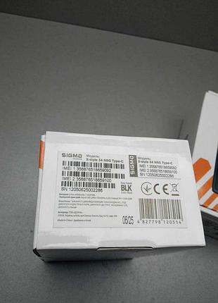 Мобільний телефон смартфон б/у sigma mobile x-style 34 nrg