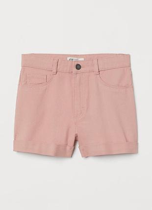 Джинсовые шорты h&amp;m девочке размер 10-11 лет