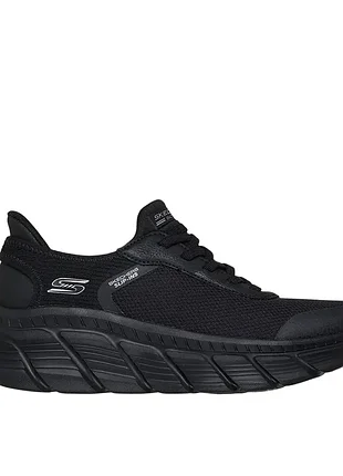 Кроссовки женские skechers bobs b flex hi – linear force черные 117391 bbk