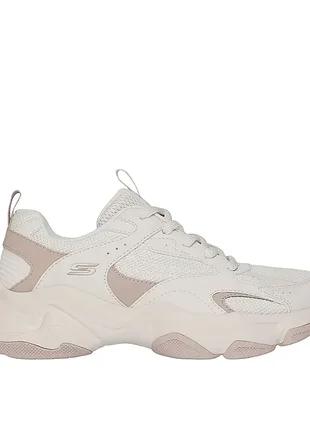 Кроссовки женские skechers bobs diego бежевые 117685 nat