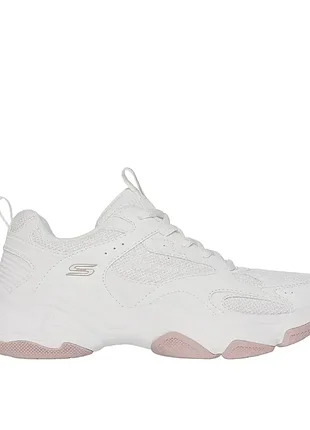 Кроссовки женские skechers bobs diego белые 117685 w