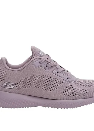 Кроссовки женские skechers bobs squad сиреневые 32509 mve