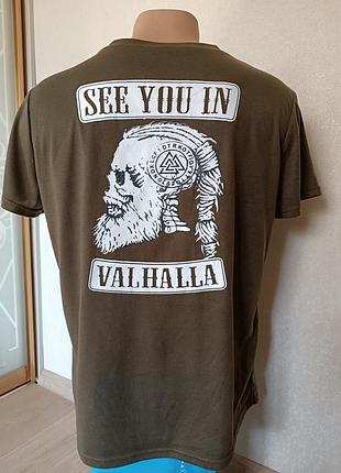 Чоловіча футболка see you in valhalla