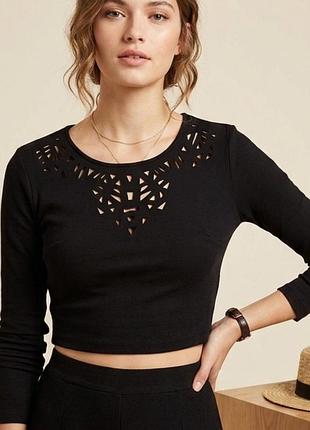 Топ з перфорацією. topshop 34/36