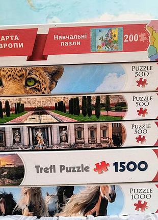 Продам пазли на 500 деталей