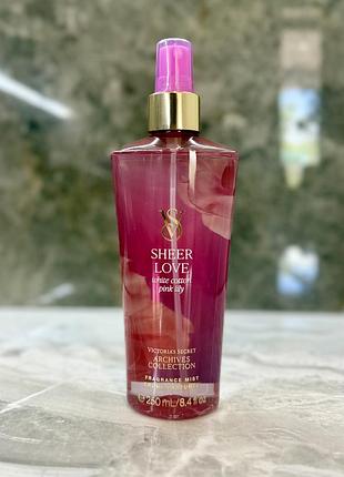 Парфумований міст / спрей для тіла victoria's secret sheer love