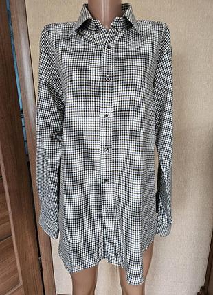 Премиальная шерстяная рубашка viyella (made in england), шерсть/хлопок, р. l-xl